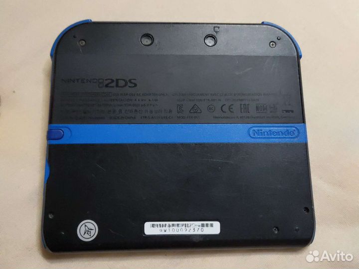 Nintendo 2ds прошитая + 50 игр