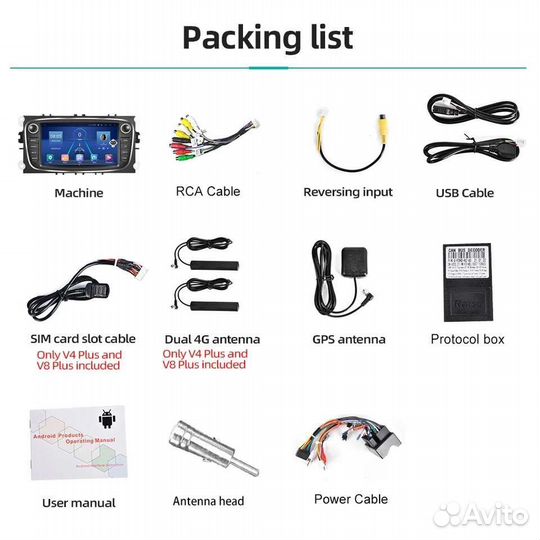 Магнитола Ford Mondeo 4 Android