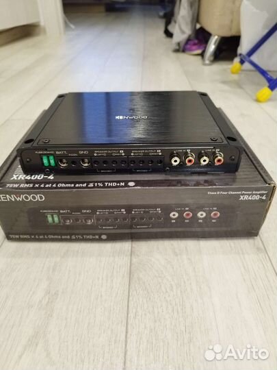 4 канальный усилитель Kenwood XR400-4