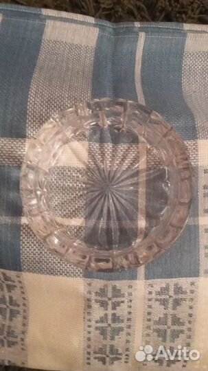 Хрустальная пепельница СССР