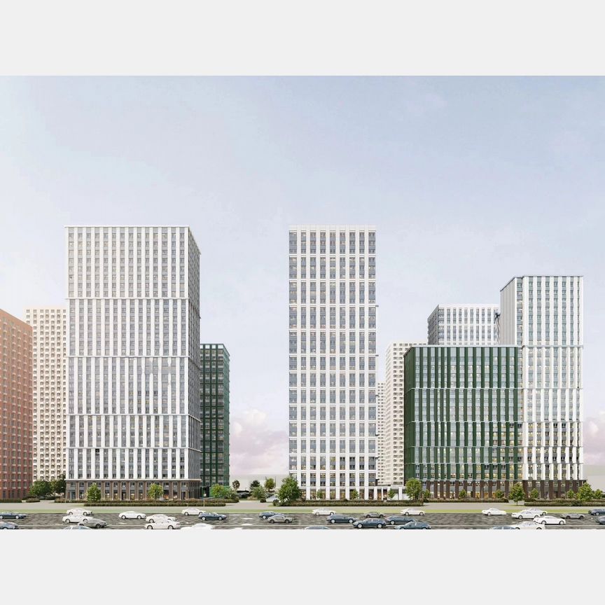 2-к. квартира, 55 м², 14/17 эт.