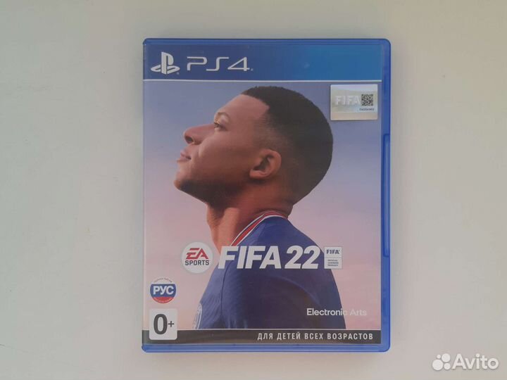 Fifa 22 ps4 диск на русском