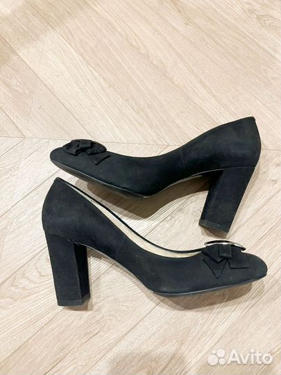 Туфли женские итальянские 37 размер замшевые