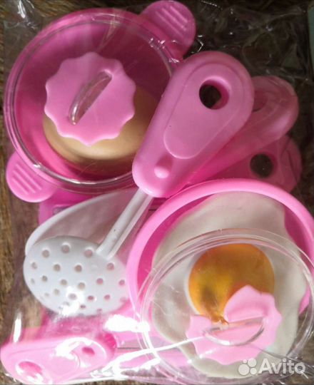 Набор детской посуды овощи фрукты