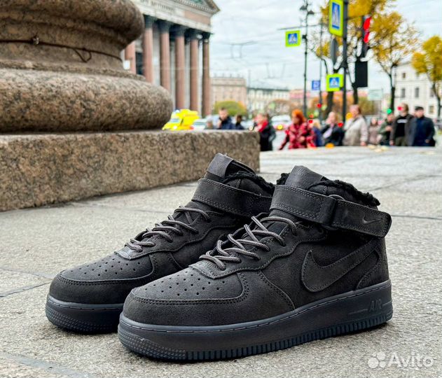 Nike Air Force 1 Mid зимние