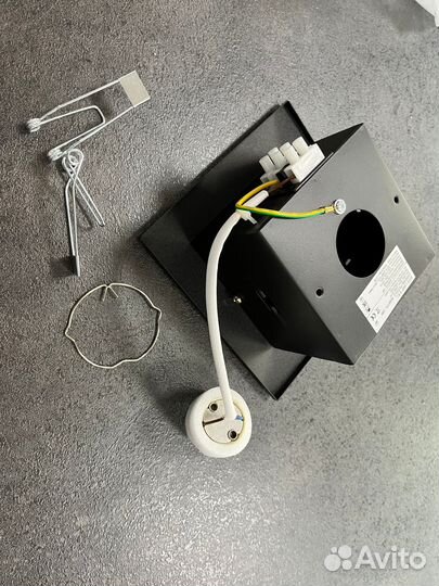 Спот Arte Lamp Cardani Piccolo A5941PL-1BK, GU10, 50 Вт, 4000, нейтральный белый, цвет арматуры: чер