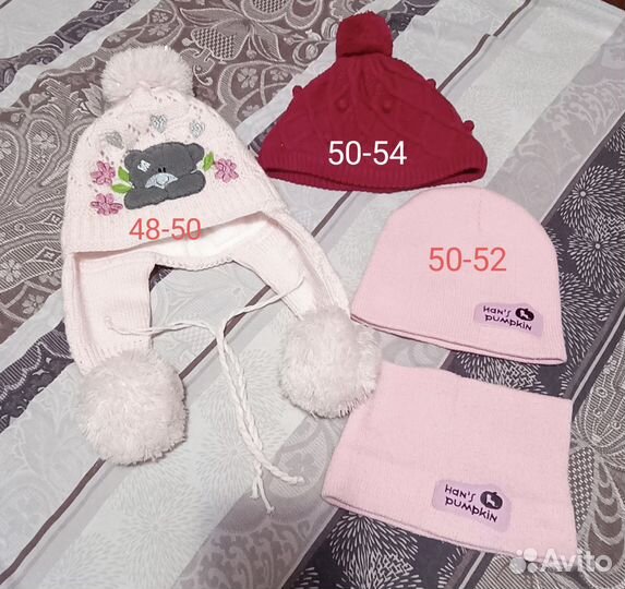 Шапка и снуд для девочки