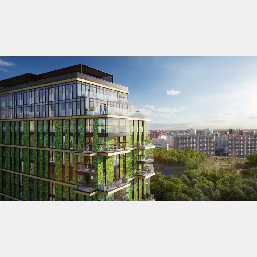 2-к. апартаменты, 55,7 м², 3/20 эт.