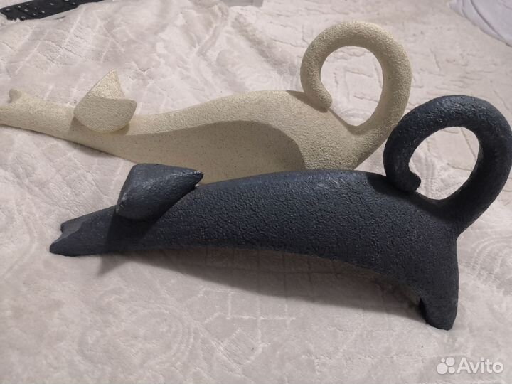 Парные котики, декор дома