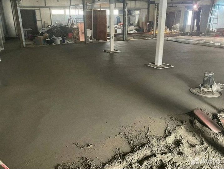 Полусухая стяжка пола
