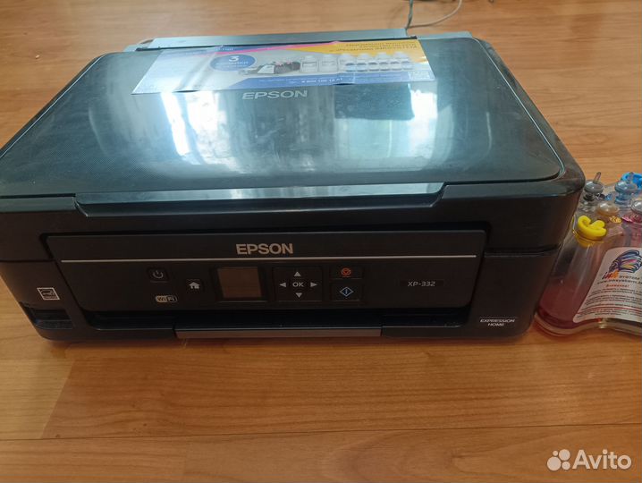 Epson xp 332 с снпч
