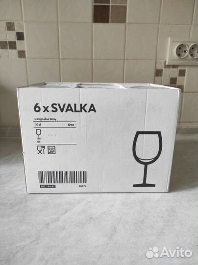 Бокалы для вина IKEA