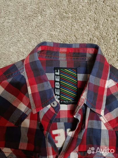 Рубашка для мальчика 134