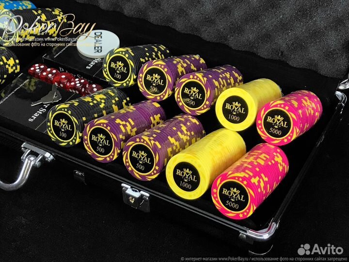 Покерный набор Royal Club на 500 фишек