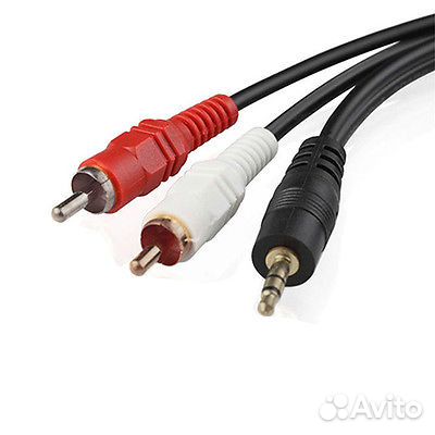 Кабели Jack 3.5 - 2х RCA 1,5 3 5 7 10 15 метров