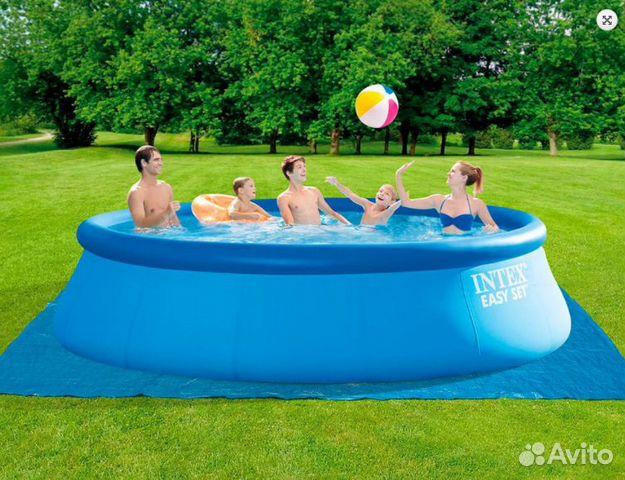 Бассейн надувной intex 366х76 см,арт.28130