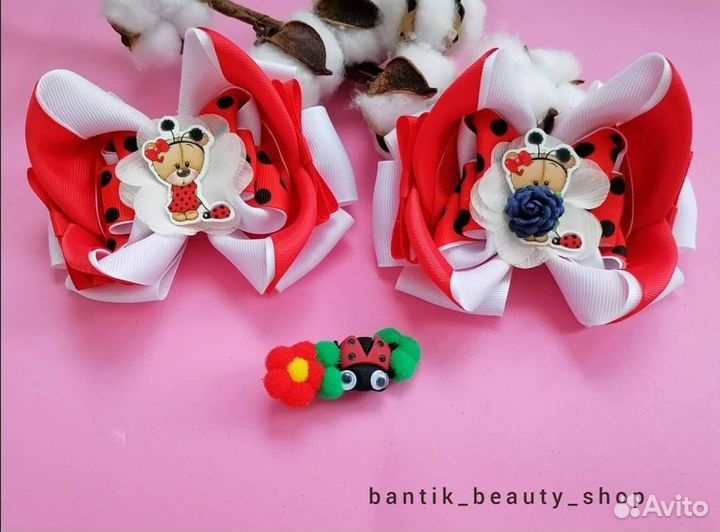 Бантики для волос