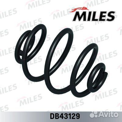 DB43129 Пружина подвески chevrolet lanos 03- задня