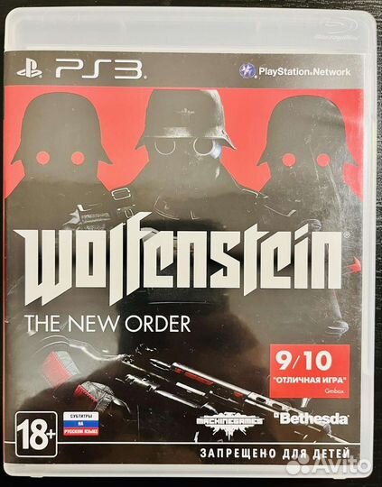 Wolfenstein the New Order Ps3