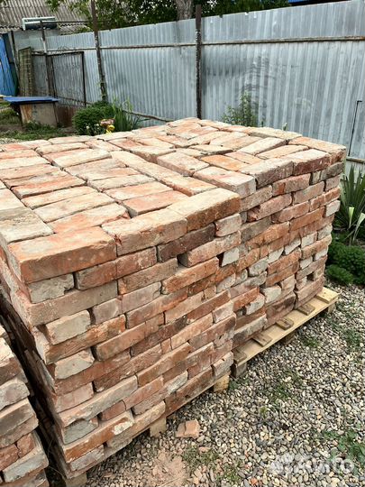 Кирпич красный бу