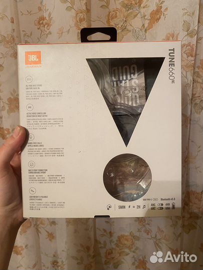 Наушники JBL Tune 660NC