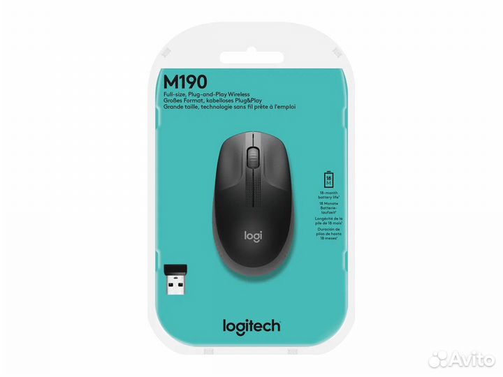 Беспроводная мышь Logitech M170 / M190