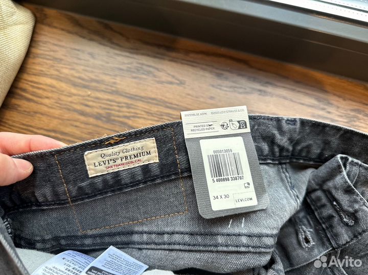 Мужские джинсы Levis 501 W34 L30 оригинал