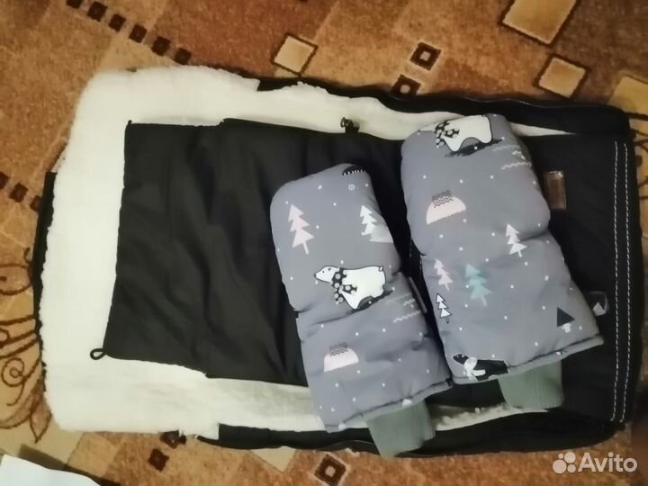 Конверт зимний меховой