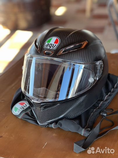 Мотошлем AGV pista GP RR matt carbon