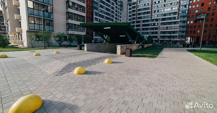 Тротуарная плитка Старый город Ландхаус белая h60