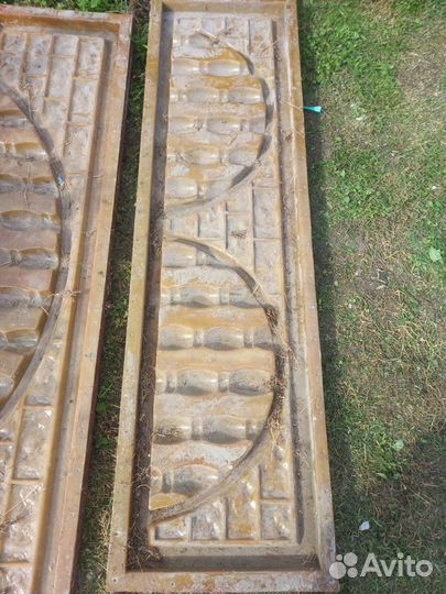 Форма для бетонного забора