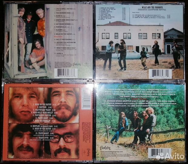 Creedence Clearwater Revival, CD, Сд диски