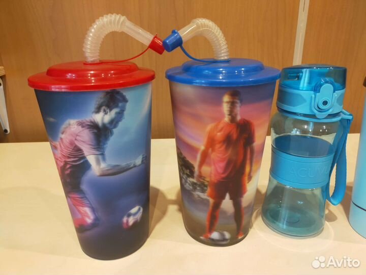 Стаканы KFC, термо стаканы, фитнес бутылка