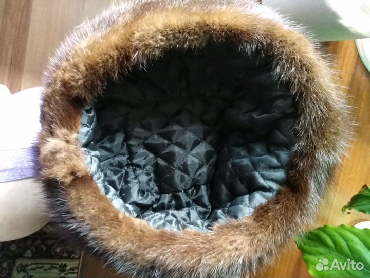 Норковый берет