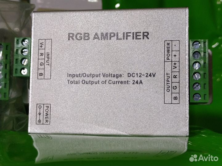 Усилитель в металлическом корпусе