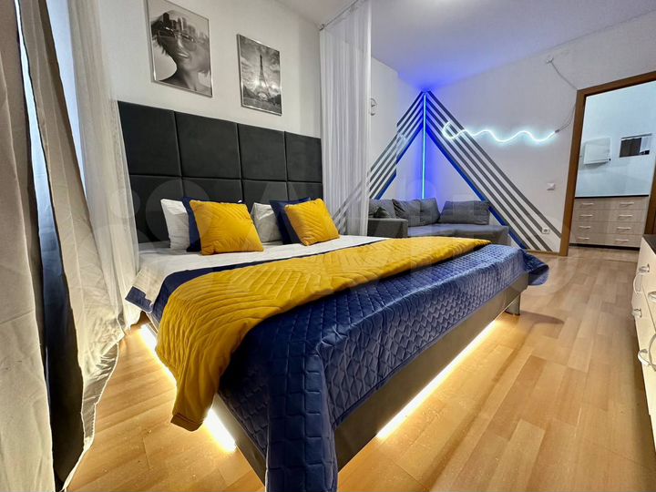 1-к. квартира, 53 м², 4/25 эт.