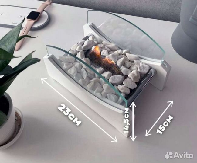 Настольный био камин/камин на биотопливе