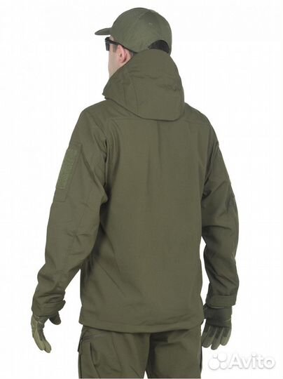 Костюм тактический Softshell на флисе (олива)