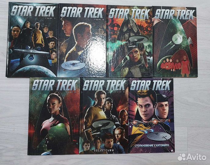 Звездный путь Star Trek комиксы энциклопедия