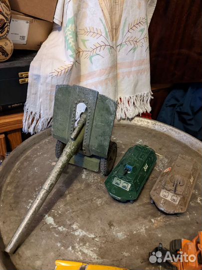 Игрушки бтр,танк, СССР