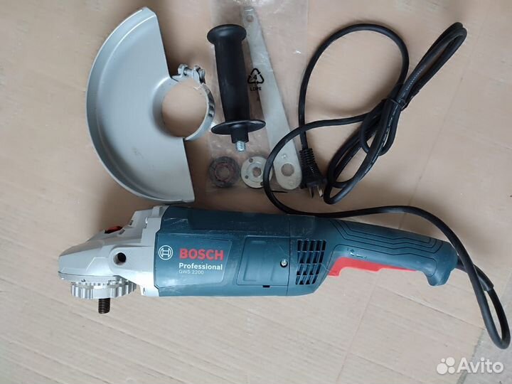 Ушм (болгарка) новая bosch GWS 2200