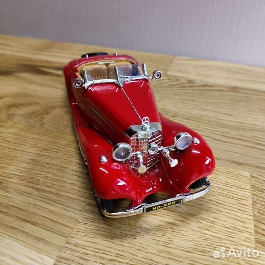 Модель Mersedes-Benz500K Special Rodster 1936 1:24