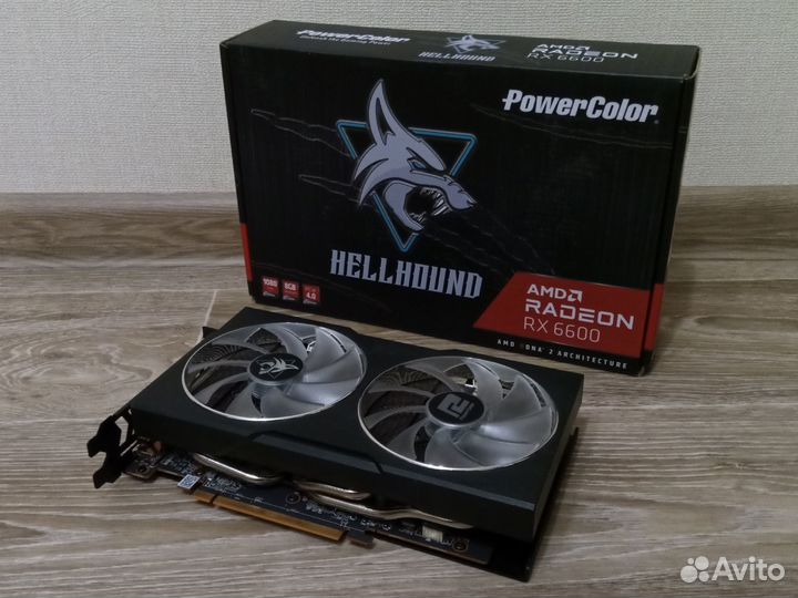 AMD RX 6600 hellhound 8GB