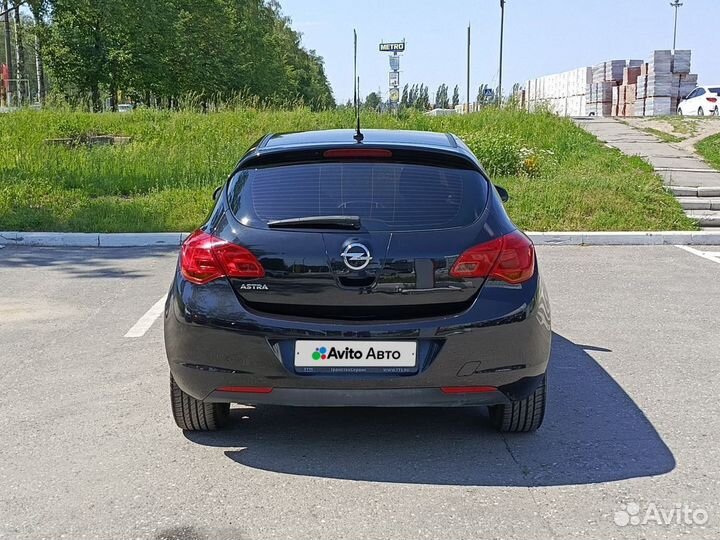 Opel Astra 1.6 МТ, 2011, 191 483 км