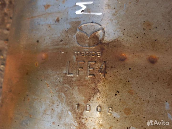 Мазда 3 BL глушитель