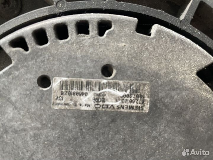 Вентилятор охлаждения mercedes w221