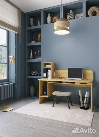 Компьютерный стол дуб Американский CBN - Earth