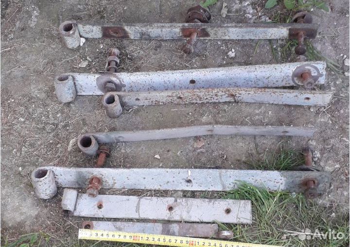 Петли старинные для ворот. Комплект