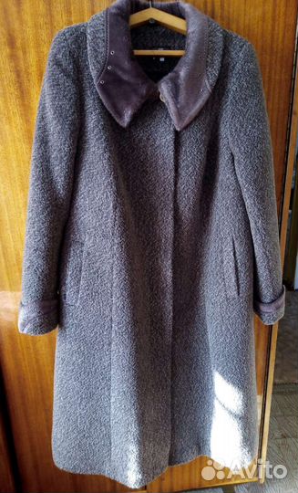 Пальто женское зимнее 54 размер