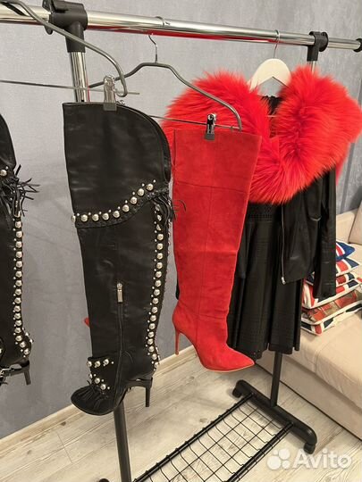 Ботфорты Jimmy Choo, John Richmond, Brioni